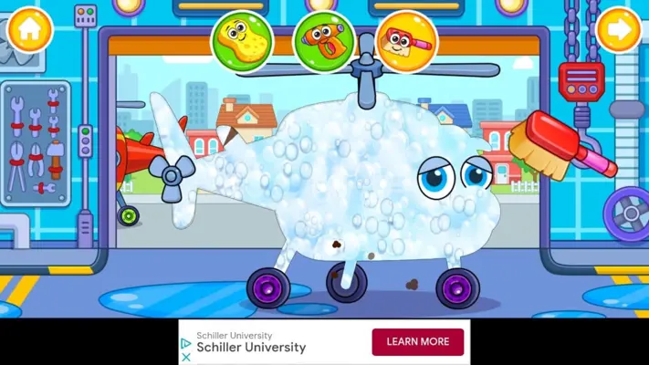 Airplane wash android App screenshot 9